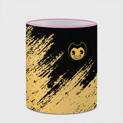 Кружка 3D Bendy and the ink machine - Вектор, цвет: 3D-розовый кант — фото 2