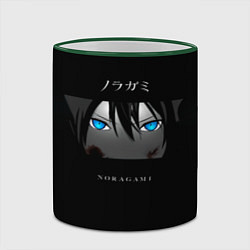 Кружка 3D Взгляд Ято Noragami, цвет: 3D-зеленый кант — фото 2