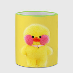Кружка 3D УТЯ УТЕНОК ЛАЛАФАНФАН, цвет: 3D-светло-зеленый кант — фото 2