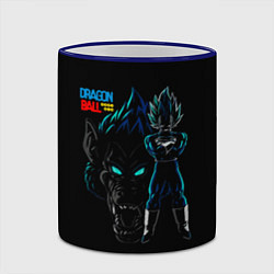 Кружка 3D Dragon Ball Z Dark, цвет: 3D-синий кант — фото 2