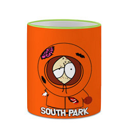 Кружка 3D South Park - Южный парк Кенни, цвет: 3D-светло-зеленый кант — фото 2