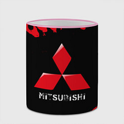 Кружка 3D MITSUBISHI Mitsubishi Краски, цвет: 3D-розовый кант — фото 2