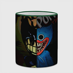 Кружка 3D POPPY PLAYTIME BENDY AND THE INK MACHINE, цвет: 3D-зеленый кант — фото 2