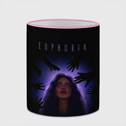 Кружка 3D Euphoria Rue, цвет: 3D-розовый кант — фото 2
