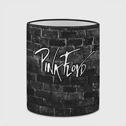 Кружка 3D PINK FLOYD - ПИНК ФЛОЙД КИРПИЧНАЯ СТЕНА, цвет: 3D-черный кант — фото 2