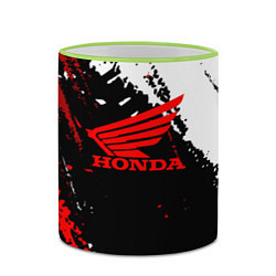 Кружка 3D Honda Logo Auto, цвет: 3D-светло-зеленый кант — фото 2