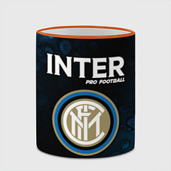Кружка 3D INTER Pro Football Разводы, цвет: 3D-оранжевый кант — фото 2