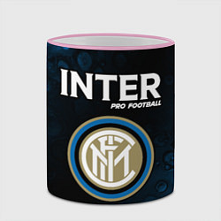 Кружка 3D INTER Pro Football Разводы, цвет: 3D-розовый кант — фото 2
