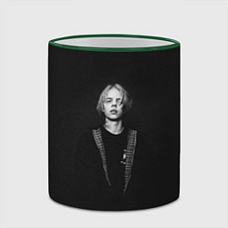 Кружка 3D Pharaoh AMG Фараон ЧБ, цвет: 3D-зеленый кант — фото 2