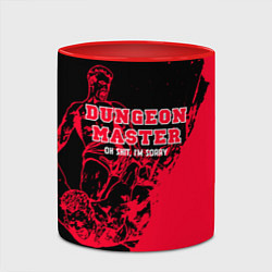 Кружка 3D Мастер подземелья арт, цвет: 3D-белый + красный — фото 2