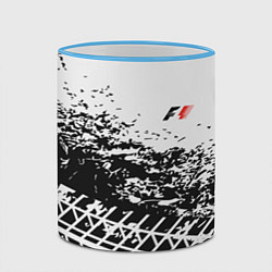 Кружка 3D F1 Формула 1 Mini Logo, цвет: 3D-небесно-голубой кант — фото 2