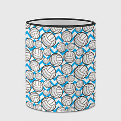 Кружка 3D Мячи Волейбольные, цвет: 3D-черный кант — фото 2
