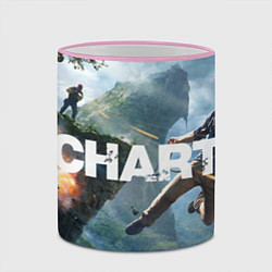 Кружка 3D Uncharted 4 A Thiefs End, цвет: 3D-розовый кант — фото 2