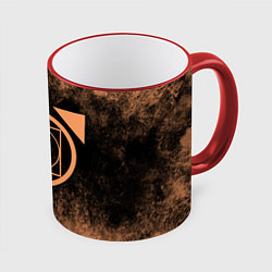 Кружка 3D Тремер The Masquerade Bloodhunt, цвет: 3D-красный кант