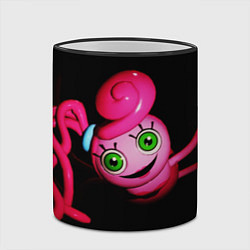 Кружка 3D POPPY PLAYTIME - Mommy long legs - Мама длинные но, цвет: 3D-черный кант — фото 2