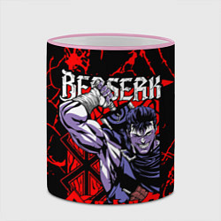 Кружка 3D БЕРСЕРК BERSERK GUTS, цвет: 3D-розовый кант — фото 2