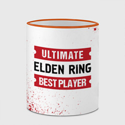 Кружка 3D Elden Ring Ultimate, цвет: 3D-оранжевый кант — фото 2