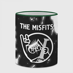 Кружка 3D The Misfits КОТ Краска, цвет: 3D-зеленый кант — фото 2