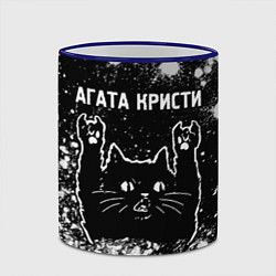 Кружка 3D Агата Кристи Rock Cat FS, цвет: 3D-синий кант — фото 2