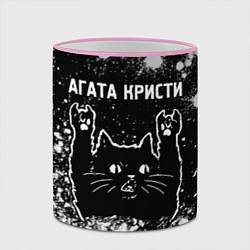 Кружка 3D Агата Кристи Rock Cat FS, цвет: 3D-розовый кант — фото 2