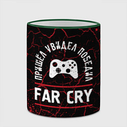 Кружка 3D Far Cry Победил, цвет: 3D-зеленый кант — фото 2