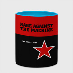 Кружка 3D The Collection - Rage Against the Machine, цвет: 3D-белый + небесно-голубой — фото 2