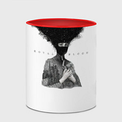 Кружка 3D Royal Blood дебютный альбом, цвет: 3D-белый + красный — фото 2