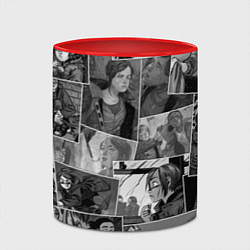 Кружка 3D The last of us comix, цвет: 3D-белый + красный — фото 2