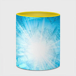 Кружка 3D Лед Вспышка света, цвет: 3D-белый + желтый — фото 2