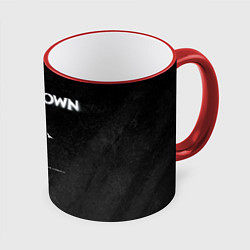 Кружка 3D The Sound of Madness Shinedown, цвет: 3D-красный кант