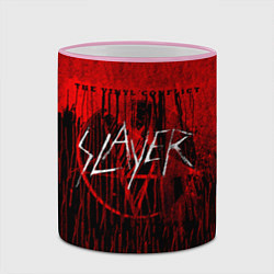 Кружка 3D The Vinyl Conflict - Slayer, цвет: 3D-розовый кант — фото 2