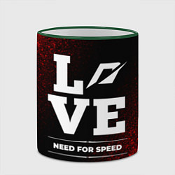 Кружка 3D Need for Speed Love Классика, цвет: 3D-зеленый кант — фото 2