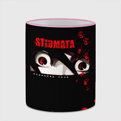 Кружка 3D Конвейер снов - Stigmata, цвет: 3D-розовый кант — фото 2
