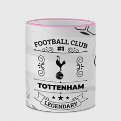 Кружка 3D Tottenham Football Club Number 1 Legendary, цвет: 3D-розовый кант — фото 2