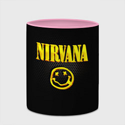 Кружка 3D NIRVANA соты, цвет: 3D-белый + розовый — фото 2