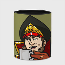 Кружка 3D Ciaphas Cain Mug 3D, цвет: 3D-белый + черный — фото 2
