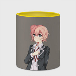 Кружка 3D Юи Юигахама OreGairu, цвет: 3D-белый + желтый — фото 2