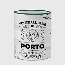 Кружка 3D Porto Football Club Number 1 Legendary, цвет: 3D-зеленый кант — фото 2