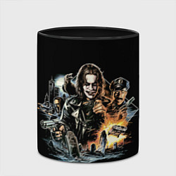 Кружка 3D Фильм Ворон, Постер The Crow, цвет: 3D-белый + черный — фото 2