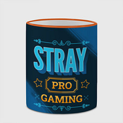 Кружка 3D Игра Stray: pro gaming, цвет: 3D-оранжевый кант — фото 2