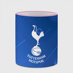 Кружка 3D Tottenham hotspur SPORT, цвет: 3D-розовый кант — фото 2