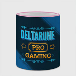 Кружка 3D Игра Deltarune: pro gaming, цвет: 3D-розовый кант — фото 2