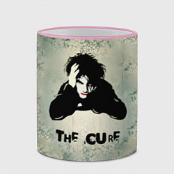 Кружка 3D Роберт Смит - The Cure, цвет: 3D-розовый кант — фото 2