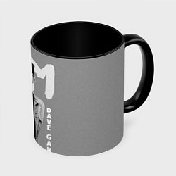 Кружка 3D Dave Gahan - Depeche Mode, цвет: 3D-белый + черный