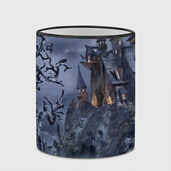 Кружка 3D Старый заброшенный замок - Halloween, цвет: 3D-черный кант — фото 2