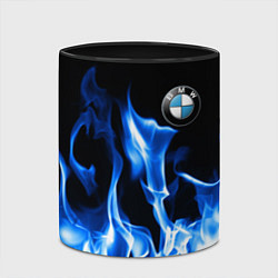 Кружка 3D BMW fire, цвет: 3D-белый + черный — фото 2