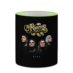 Кружка 3D The Rasmus rise, цвет: 3D-светло-зеленый кант — фото 2