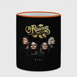 Кружка 3D The Rasmus rise, цвет: 3D-оранжевый кант — фото 2