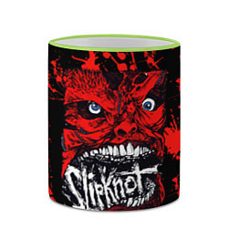 Кружка 3D Slipknot red blood, цвет: 3D-светло-зеленый кант — фото 2