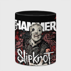 Кружка 3D Slipknot Hammer, цвет: 3D-белый + черный — фото 2